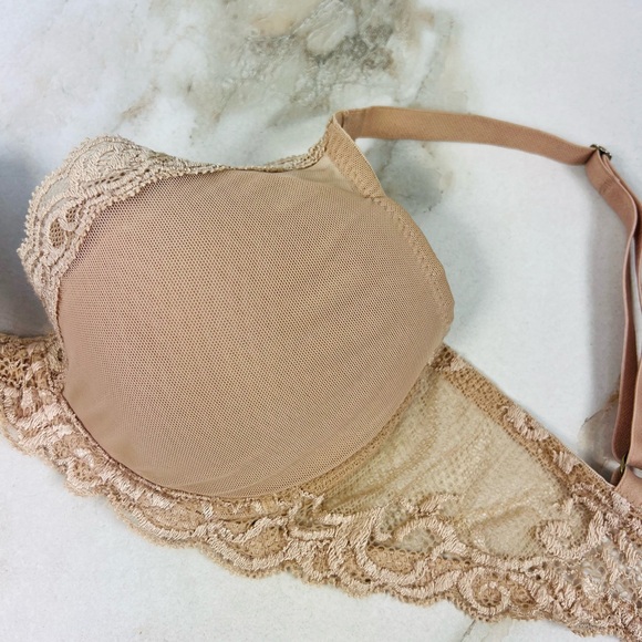 Natori Feathers Contour - Brasier Con Escote Redondo, Resplandor, 32A